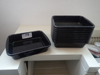 12 Stk. Riess Emaile-Gratinpfannen 24.8 x 20 x 5.5 cm 12 Stk. Riess Emaile-Gratinpfannen 24.8 x 20 x 5.5 cm