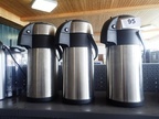 3 Stk. Thermo-Edelstahl-Kaffee-Kannen, 3 L 3 Stk. Thermo-Edelstahl-Kaffee-Kannen, 3 L