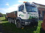 LKW MAN TGA 33.460 6x4BB Euro 3 , Km Stand ca. 645.709 km , Erstzulassung 28.12.2004 , Eigengewicht: 12520 kg , Gesamtgewicht: ca. 26000 kg, WMAH25ZZ45M405373 , 338 kW - 460 PS , Multilift Aufbau LHZ32053FP - Hakengerät , Drehleuchten , Frontplatte , Baus LKW MAN TGA 33.460 6x4BB Euro 3 , Km Stand ca. 645.709 km , Erstzulassung 28.12.2004 , Eigengewicht: 12520 kg , Gesamtgewicht: ca. 26000 kg, WMAH25ZZ45M405373 , 338 kW - 460 PS , Multilift Aufbau LHZ32053FP - Hakengerät , Drehleuchten , Frontplatte , Baus