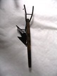 Schulanschauungsobjekt Pflug, ca. 35x11x9cm, ca 1920er Jahre Schulanschauungsobjekt Pflug, ca. 35x11x9cm, ca 1920er Jahre