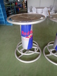Red-Bull Stehtische DM 85 cm, H 110 cm Red-Bull Stehtische DM 85 cm, H 110 cm
