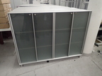 BENE Aktenschrank 4türig, mit Glasfront ca. L 160 x T 40 x H 124 cm BENE Aktenschrank 4türig, mit Glasfront ca. L 160 x T 40 x H 124 cm