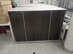 BENE Aktenschrank 4türig, mit Holzfront ca. L 160 x T 40 x H 124 cm BENE Aktenschrank 4türig, mit Holzfront ca. L 160 x T 40 x H 124 cm