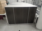 BENE Aktenschrank 4türig, mit Holzfront ca. L 160 x T 40 x H 124 cm BENE Aktenschrank 4türig, mit Holzfront ca. L 160 x T 40 x H 124 cm