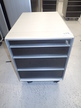 BENE Rollcontainer mit Holzfront ca. B 45 x T 65 x H 58 cm mit Gebrauchsspuren BENE Rollcontainer mit Holzfront ca. B 45 x T 65 x H 58 cm mit Gebrauchsspuren