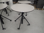 Besprechungstisch in runder Ausführung, höhenverstellbar, DM 90 cm Besprechungstisch in runder Ausführung, höhenverstellbar, DM 90 cm