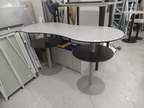 Besprechungstisch L 200 x T 70 - 90 x H 109 cm Besprechungstisch L 200 x T 70 - 90 x H 109 cm