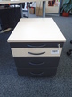 Blaha Rollcontainer blau-Ahorn ca. B 44 x T 60 x H 53 cm Blaha Rollcontainer blau-Ahorn ca. B 44 x T 60 x H 53 cm