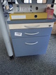 Blaha Rollcontainer blau-Ahorn ca. B 44 x T 60 x H 53 cm Blaha Rollcontainer blau-Ahorn ca. B 44 x T 60 x H 53 cm