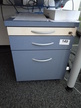 Blaha Rollcontainer blau-Ahorn ca. B 44 x T 60 x H 53 cm Blaha Rollcontainer blau-Ahorn ca. B 44 x T 60 x H 53 cm