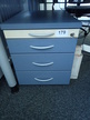 Blaha Rollcontainer blau-Ahorn ca. B 44 x T 60 x H 53 cm Blaha Rollcontainer blau-Ahorn ca. B 44 x T 60 x H 53 cm