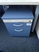 Blaha Rollcontainer blau-Ahorn ca. B 44 x T 80 x H 53 cm Blaha Rollcontainer blau-Ahorn ca. B 44 x T 80 x H 53 cm