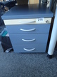 Blaha Rollcontainer blau-Ahorn ca. B 44 x T 80 x H 53 cm Blaha Rollcontainer blau-Ahorn ca. B 44 x T 80 x H 53 cm