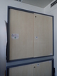 Blaha Aktenschrank blau-Ahorn, ca. B 120 x T 42 x H 120 cm, 3 Ordnerhöhen Blaha Aktenschrank blau-Ahorn, ca. B 120 x T 42 x H 120 cm, 3 Ordnerhöhen