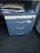 Blaha Rollcontainer blau-Ahorn ca. B 44 x T 80 x H 53 cm Blaha Rollcontainer blau-Ahorn ca. B 44 x T 80 x H 53 cm
