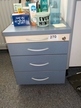 Blaha Rollcontainer blau-Ahorn ca. B 44 x T 80 x H 53 cm Blaha Rollcontainer blau-Ahorn ca. B 44 x T 80 x H 53 cm