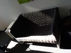 2Sitzer-Sofa in Braun ca. B 125 x T 75 cm 2Sitzer-Sofa in Braun ca. B 125 x T 75 cm