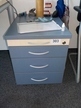 Blaha Rollcontainer blau-Ahorn ca. B 44 x T 80 x H 53 cm Blaha Rollcontainer blau-Ahorn ca. B 44 x T 80 x H 53 cm