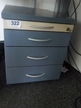 Blaha Rollcontainer blau-Ahorn ca. B 44 x T 80 x H 53 cm Blaha Rollcontainer blau-Ahorn ca. B 44 x T 80 x H 53 cm