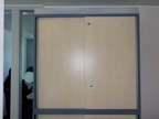 Blaha Aktenschrank blau-Ahorn, ca. B 120 x T 42 x H 120 cm, 3 Ordnerhöhen Blaha Aktenschrank blau-Ahorn, ca. B 120 x T 42 x H 120 cm, 3 Ordnerhöhen
