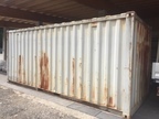 Lagercontainer Typ 20, 6055 x 2435 x 2590 mm, mit Stahl-Riffelblechboden, Lichtinstallation, Doppeltüre, stapelbare Ausführung Lagercontainer Typ 20, 6055 x 2435 x 2590 mm, mit Stahl-Riffelblechboden, Lichtinstallation, Doppeltüre, stapelbare Ausführung