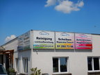5 Stk. Werbeschilder - Werbepylone, Folie wechselbar, je ca. 200 x 150 cm 5 Stk. Werbeschilder - Werbepylone, Folie wechselbar, je ca. 200 x 150 cm