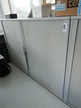 Werkstätten-Archivschrank Fab. K & N, mit Schiebetüren ca. L 160 x T 43 x H 110 cm, 3 Ordnerhöhen Werkstätten-Archivschrank Fab. K & N, mit Schiebetüren ca. L 160 x T 43 x H 110 cm, 3 Ordnerhöhen