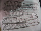 5 Stk. Fischzangen,Fischbräger 2 ca. 47cm lang, 3 Stk. Ca. 41cm lang 5 Stk. Fischzangen,Fischbräger 2 ca. 47cm lang, 3 Stk. Ca. 41cm lang