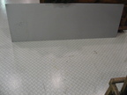 Werbetafel Alu ca. 194x65cm Werbetafel Alu ca. 194x65cm