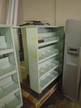 2seitige Vitrine mit Laden und Spiegel ca. B 102 x T 80 x H 150 cm 2seitige Vitrine mit Laden und Spiegel ca. B 102 x T 80 x H 150 cm