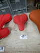 1 Stk. Solex Sattel rot 1 Stk. Solex Sattel rot