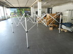 Zelt ca. 3 x 3 m mit Plane Zelt ca. 3 x 3 m mit Plane