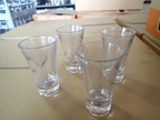 250 Stk. Gastro-Kunststoff-Schnapsgläser 2 cl - 4 cl mit Maßstrich 250 Stk. Gastro-Kunststoff-Schnapsgläser 2 cl - 4 cl mit Maßstrich