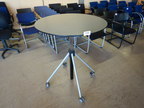 BENE Teletisch höhenverstellbar DM 90 cm, H: 111 cm BENE Teletisch höhenverstellbar DM 90 cm, H: 111 cm