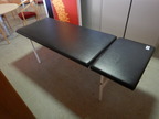 Massageliege schwarz ca. 73 x 206 cm Massageliege schwarz ca. 73 x 206 cm