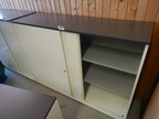 HALI Schiebetürschrank ca. 160 x 43 x 115 cm, 3 Ordnerhöhen HALI Schiebetürschrank ca. 160 x 43 x 115 cm, 3 Ordnerhöhen