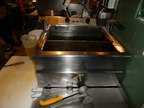 Doppel-Fritteuse ca. 55 x 63 x 42 cm + 1 Einsatz Doppel-Fritteuse ca. 55 x 63 x 42 cm + 1 Einsatz