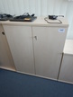 Aktenschrank, 3 Ordnerhöhen. ca. B 89 x T 46 x H 112 cm Aktenschrank, 3 Ordnerhöhen. ca. B 89 x T 46 x H 112 cm