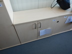 Aktenschrank, 2 Ordnerhöhen. ca. B 90 x T 46 x H 72 cm Aktenschrank, 2 Ordnerhöhen. ca. B 90 x T 46 x H 72 cm