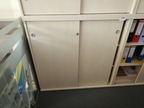 Aktenschrank ca. L 115 x T 44 x H 112 cm, 3 Ordnerhöhen Aktenschrank ca. L 115 x T 44 x H 112 cm, 3 Ordnerhöhen