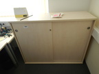 Aktenschrank ca. 140 x 44 x 112 cm, 3 Ordnerhöhen Aktenschrank ca. 140 x 44 x 112 cm, 3 Ordnerhöhen
