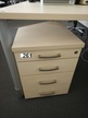 Rollcontainer ca. B 44 x T 58 x H 59 cm mit 4 Laden Rollcontainer ca. B 44 x T 58 x H 59 cm mit 4 Laden