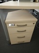 Rollcontainer ca. B 44 x T 58 x H 59 cm mit 4 Laden Rollcontainer ca. B 44 x T 58 x H 59 cm mit 4 Laden