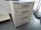 Rollcontainer ca. B 44 x T 58 x H 59 cm mit 4 Laden Rollcontainer ca. B 44 x T 58 x H 59 cm mit 4 Laden