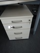 Rollcontainer ca. B 44 x T 58 x H 59 cm mit 4 Laden Rollcontainer ca. B 44 x T 58 x H 59 cm mit 4 Laden