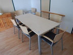Besprechungstisch ca. 180 x 80 cm Besprechungstisch ca. 180 x 80 cm