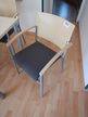 8 Stk. Wiesner-Hager Besprechungsstühle Holz-Stoff 8 Stk. Wiesner-Hager Besprechungsstühle Holz-Stoff