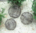 Dekokugel 3er Set ca 35,30,24 cm Dekokugel 3er Set ca 35,30,24 cm