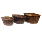 Korb 3er Set 7675 ca. 39x26x19 cm Korb 3er Set 7675 ca. 39x26x19 cm