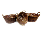 Korb 3er Set 7673 ca. 32x14x21 cm Korb 3er Set 7673 ca. 32x14x21 cm